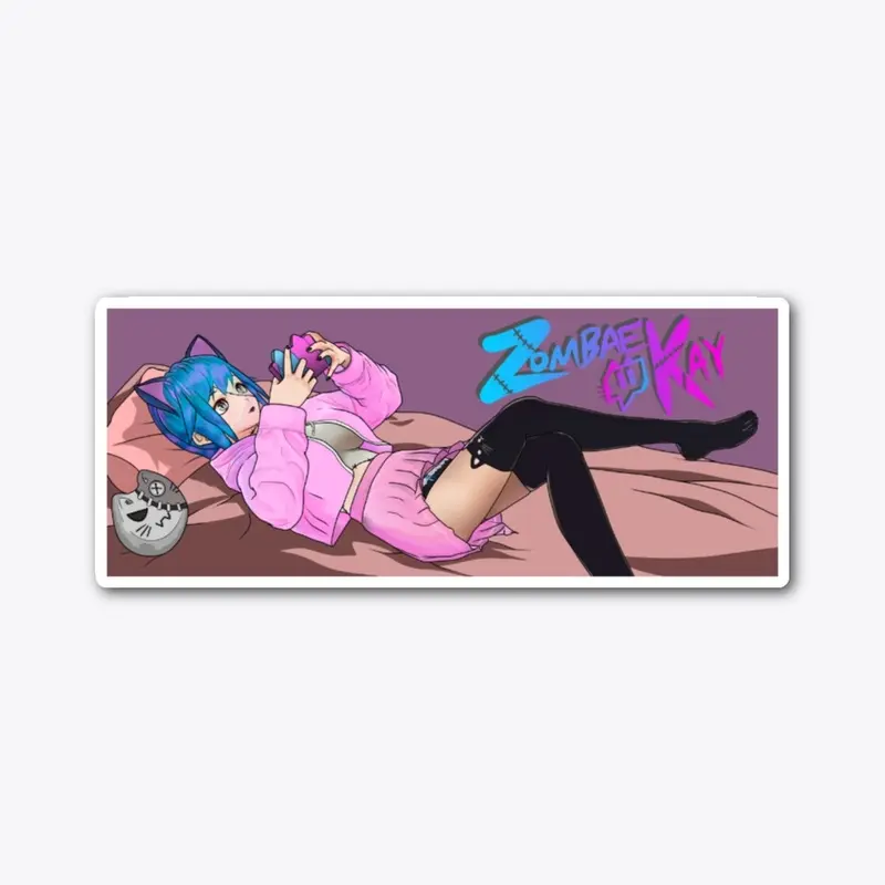 Neko and Chill Sticker